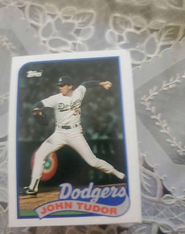 1989 Topps #35 John Tudor — front