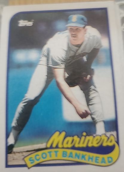 1989 Topps #79 Scott Bankhead Seattle Mariners — front