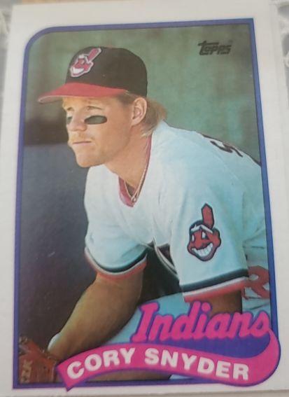 1989 Topps #80 Cory Snyder — front