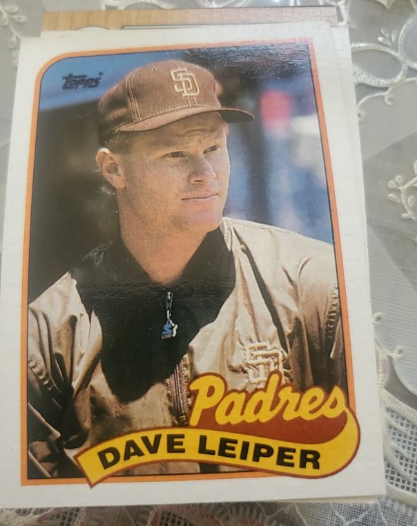 1989 Topps #82 Dave Leiper — front
