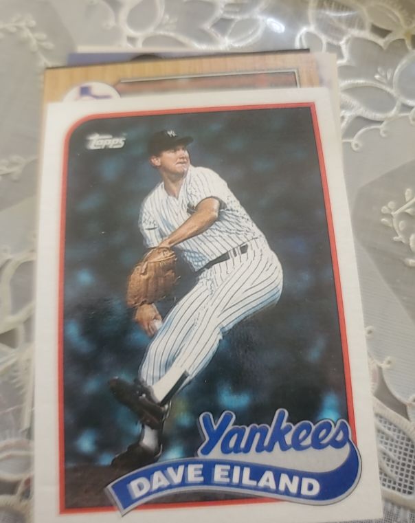 1989 Topps #8 Dave Eiland — front