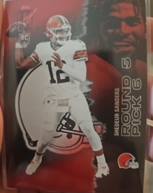 2025 Topps Signature Class #228 Shedeur Sanders — front