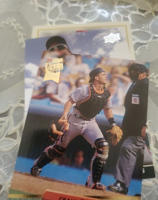 1993 Fleer Ultra #485 Craig Grebeck — front