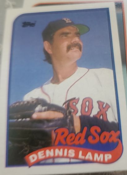 1989 Topps #188 Dennis Lamp Boston Red Sox — front