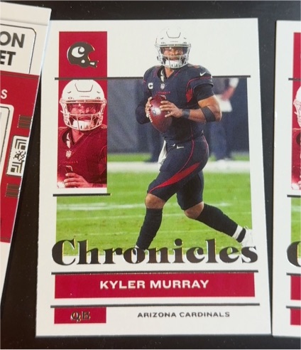 2021 Panini Chronicles #1 Kyler Murray — front
