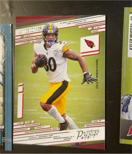 2021 Panini Prestige #174 James Conner — front