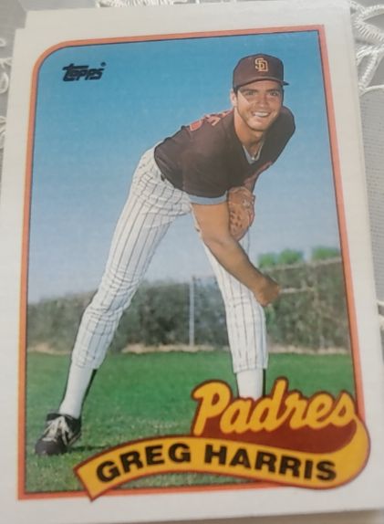1989 Topps #194 Greg Harris — front