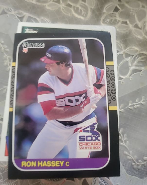 1987 Donruss #532 Ron Hassey — front