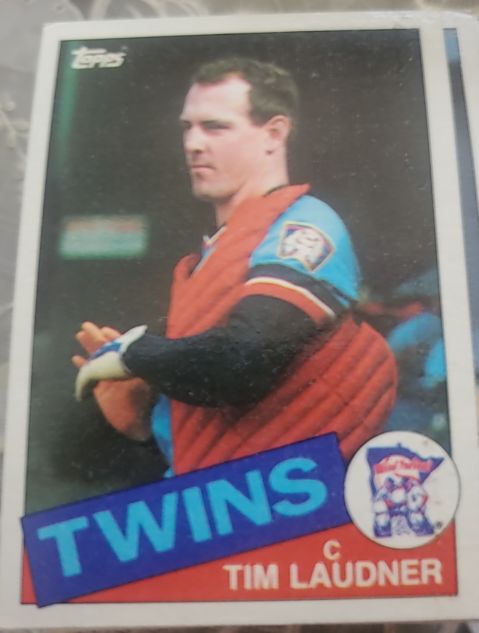 1984 Topps #363 Tim Laudner — front