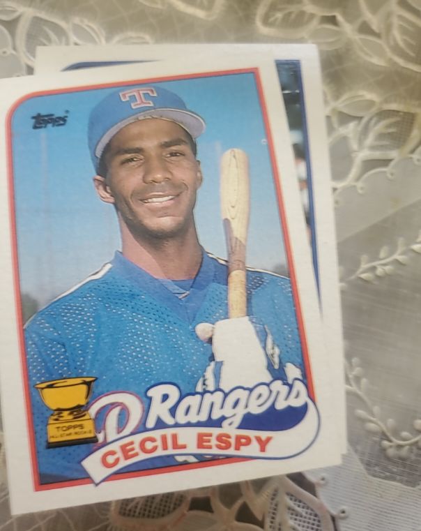 1989 Topps #221 Cecil Espy — front