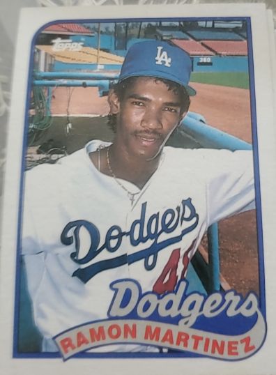 1989 Topps #225 Ramon Martinez — front