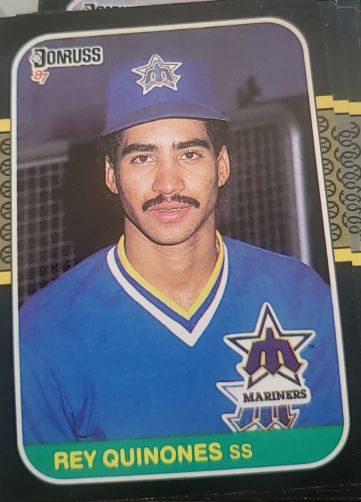 1987 Donruss #638 Rey Quinones — front