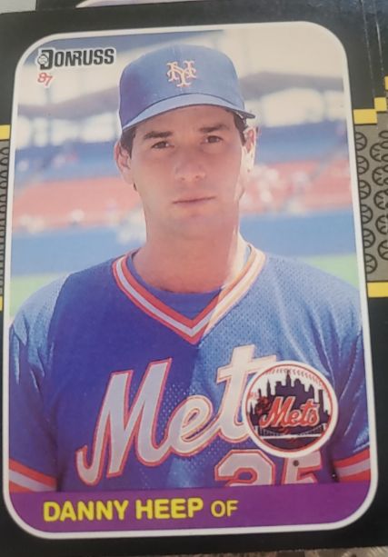 1987 Donruss #649 Danny Heep — front