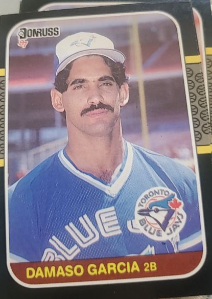 1987 Donruss #614 Damaso Garcia — front