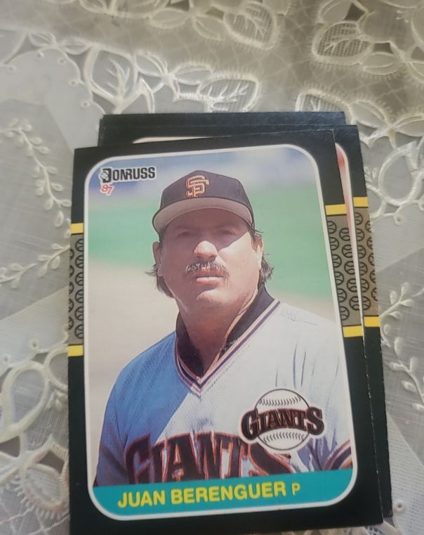 1987 Donruss #616 Juan Berenguer — front