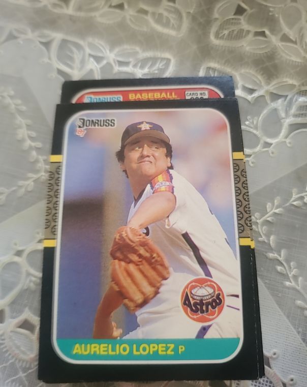 1987 Donruss #629 Aurelio Lopez Houston Astros — front