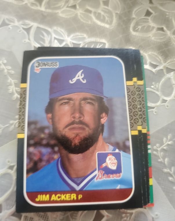 1987 Donruss #659 Jim Acker — front