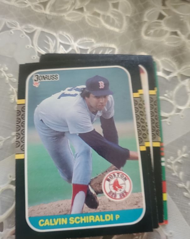 1987 Donruss #641 Calvin Schiraldi — front