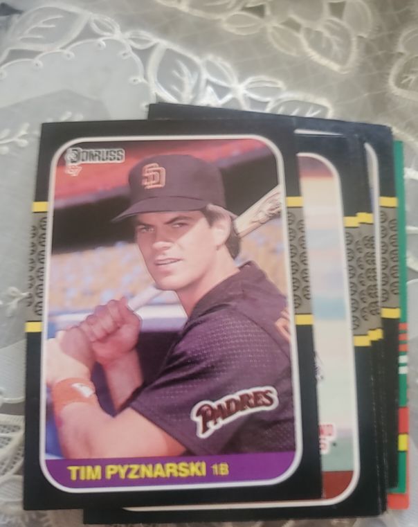 1987 Donruss #654 Tim Pyznarski — front