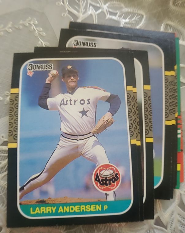 1987 Donruss #640 Larry Andersen — front