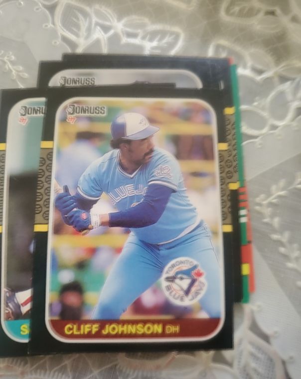 1987 Donruss #645 Cliff Johnson — front