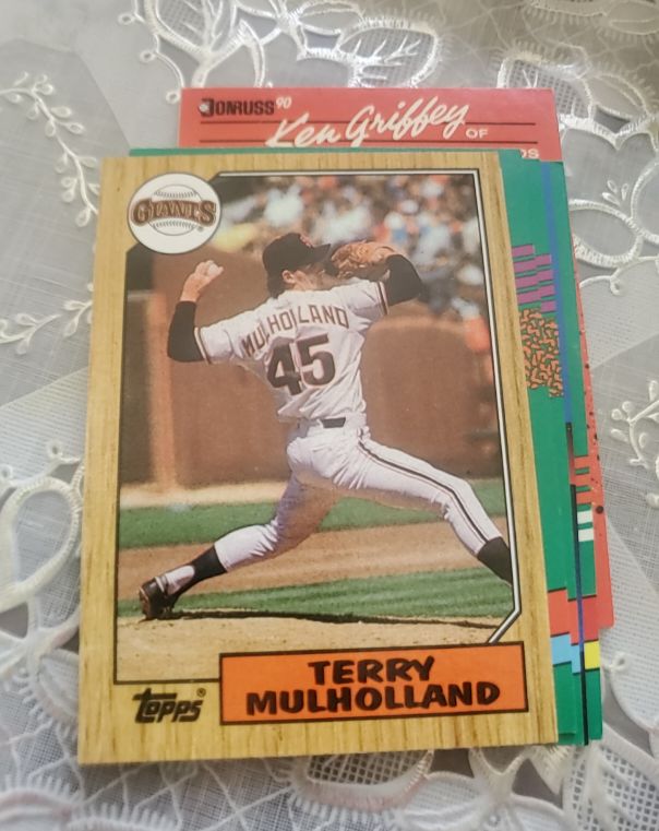 1987 Topps #536 Terry Mulholland — front