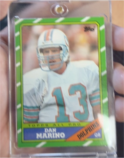 1986 Topps #45 Dan Marino — front