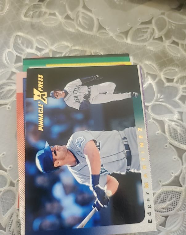 1997 Pinnacle X-Press #2 Edgar Martinez — front
