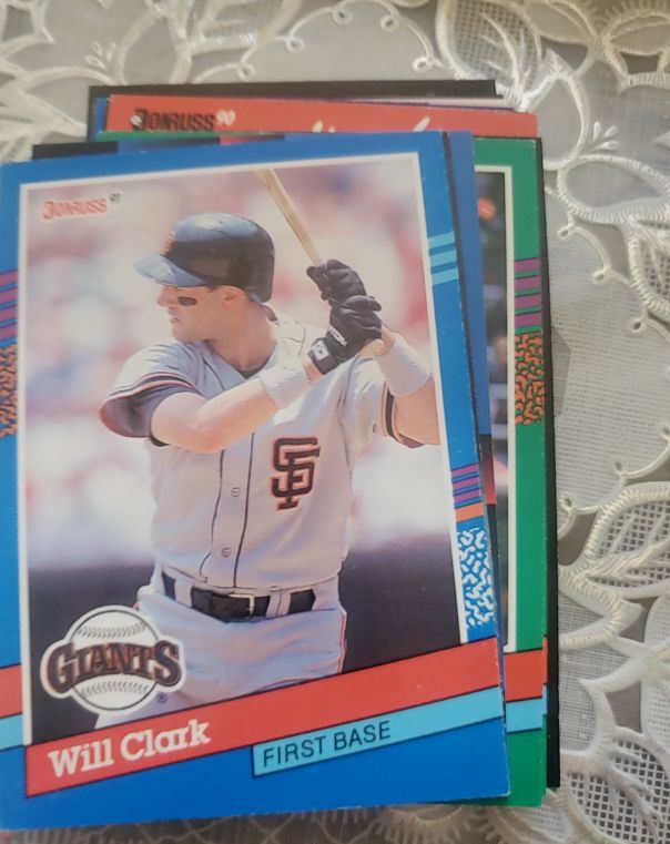1991 Donruss #86 Will Clark — front