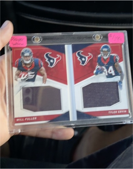 2016 Panini Plates & Patches Rookie Triple Jersey #RT-FME Will Fuller — front