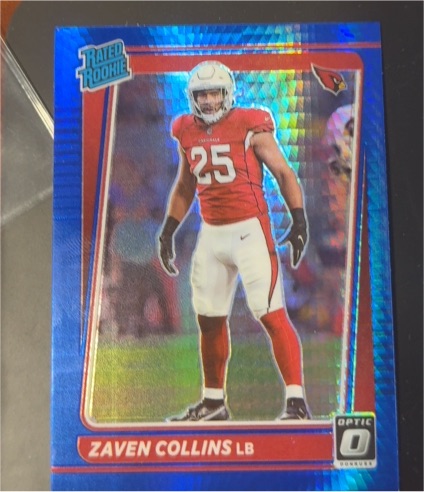 2021 Panini Donruss Optic #265 Zaven Collins — front