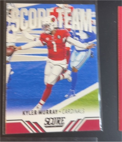 2021 Panini Score Football #ST5 Kyler Murray Score Team Arizona Cardinals — front