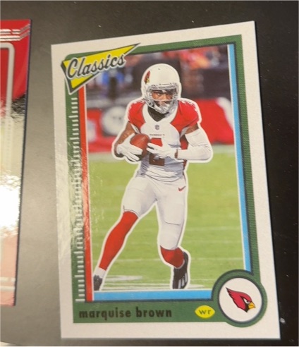 2022 Panini Classics #8 Marquise Brown — front