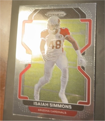 2021 Panini Prizm #81 Isaiah Simmons — front