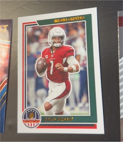 2021 Panini Chronicles Stars and Stripes #STS-KMU Kyler Murray — front