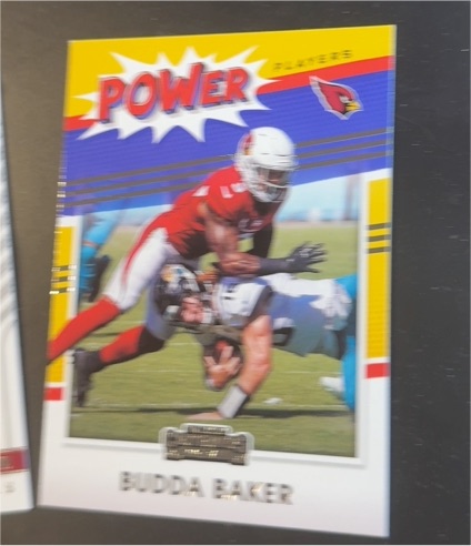 2021 Panini Contenders Power Players #PP-BBA Budda Baker — front