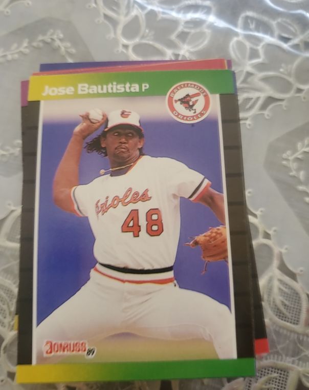 1989 Donruss #451 Jose Bautista — front