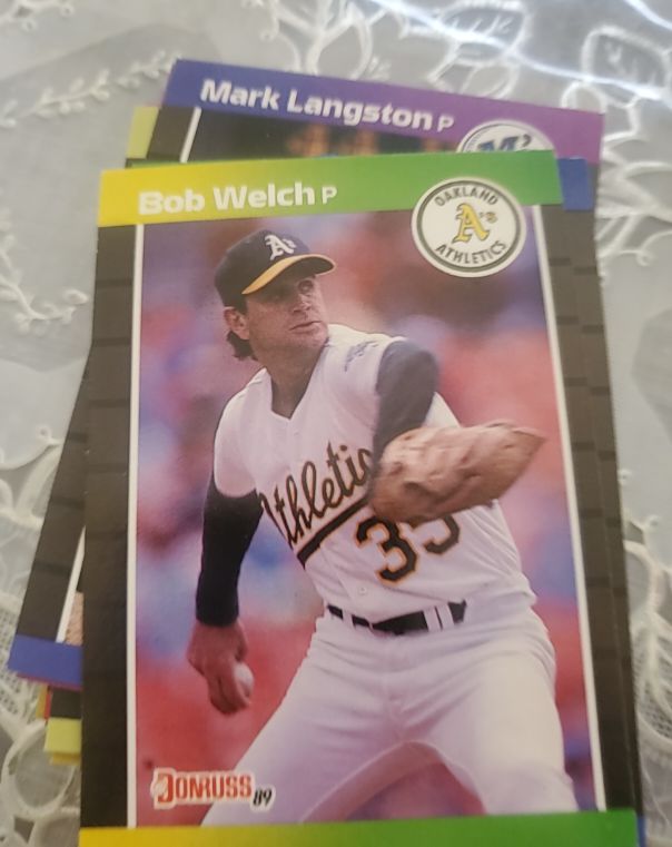1989 Donruss #332 Bob Welch — front