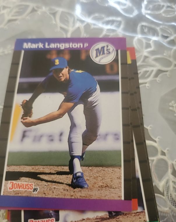 1989 Donruss #227 Mark Langston — front