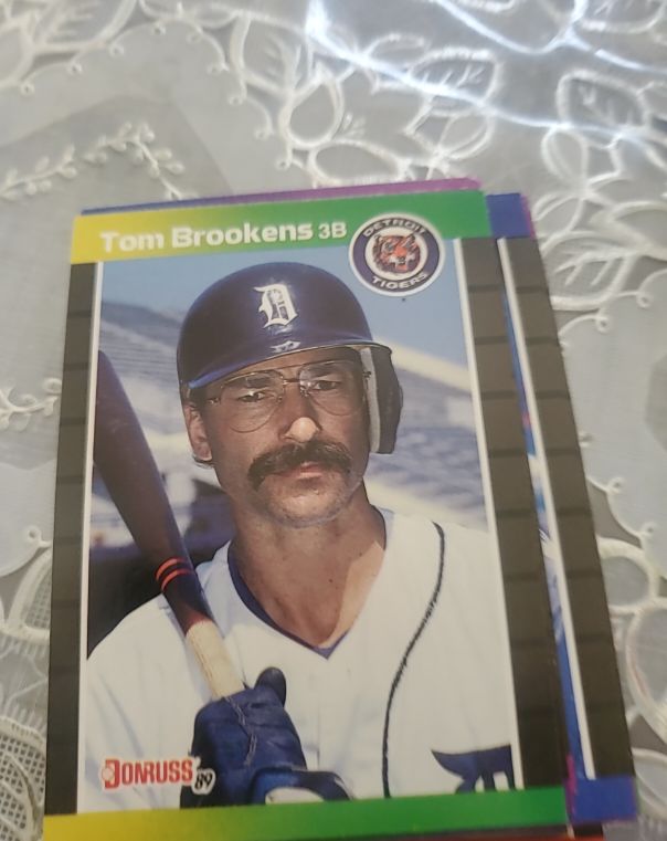 1989 Donruss #508 Tom Brookens — front