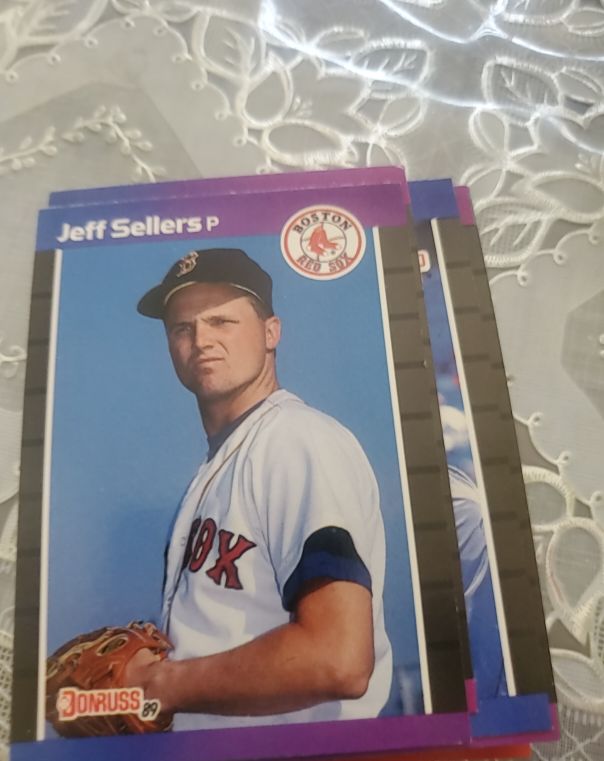 1989 Donruss #517 Jeff Sellers Boston Red Sox — front
