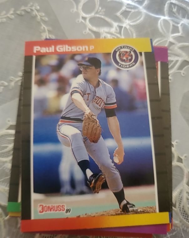 1989 Donruss #445 Paul Gibson — front