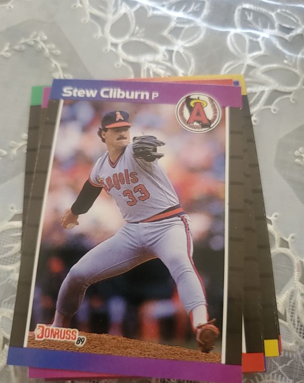 1989 Donruss #462 Stew Cliburn — front