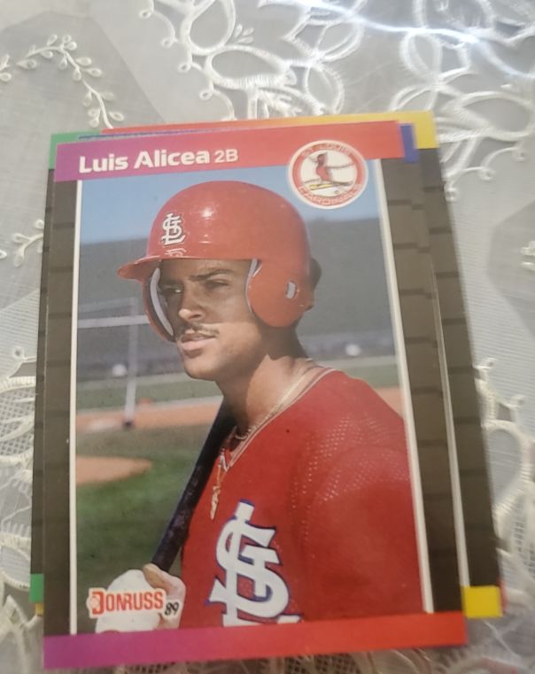 1989 Donruss #466 Luis Alicea — front