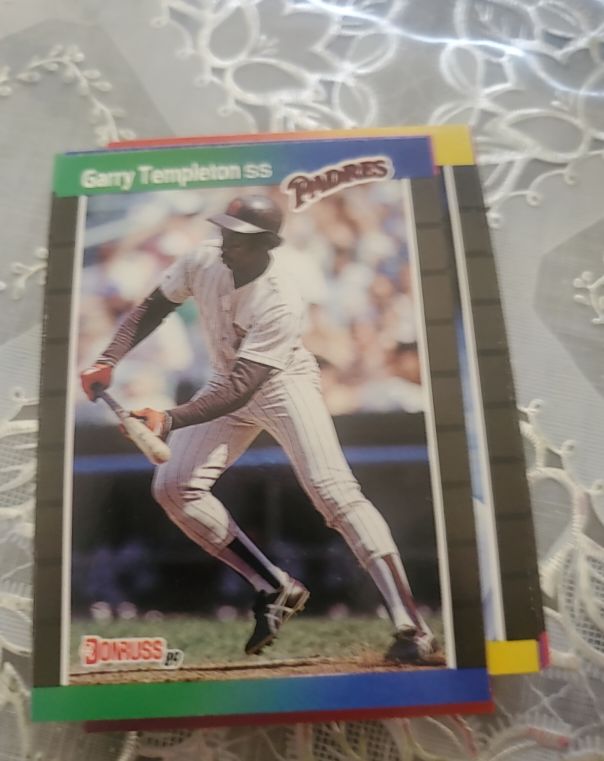 1989 Donruss #483 Garry Templeton — front