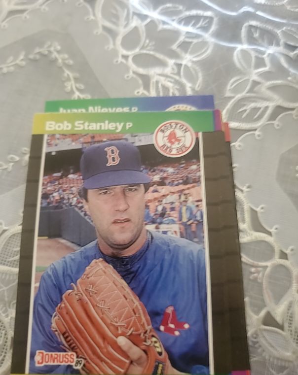 1989 Donruss #421 Bob Stanley — front