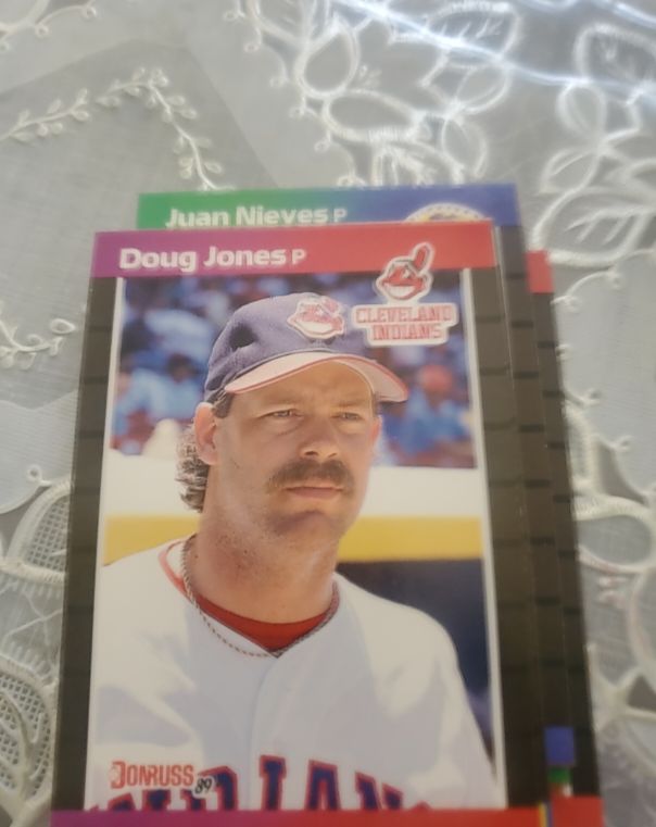 1989 Donruss #438 Doug Jones Cleveland Indians — front