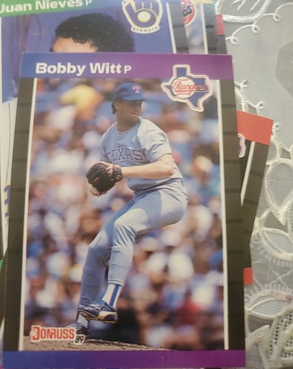 1989 Donruss #461 Bobby Witt — front
