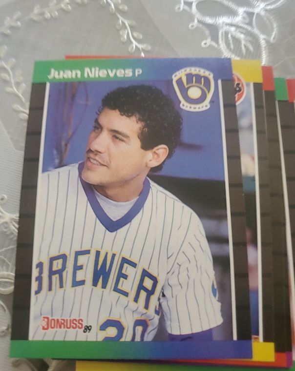 1989 Donruss #575 Juan Nieves — front