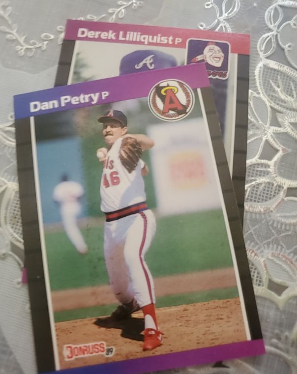 1989 Donruss #344 Dan Petry — front